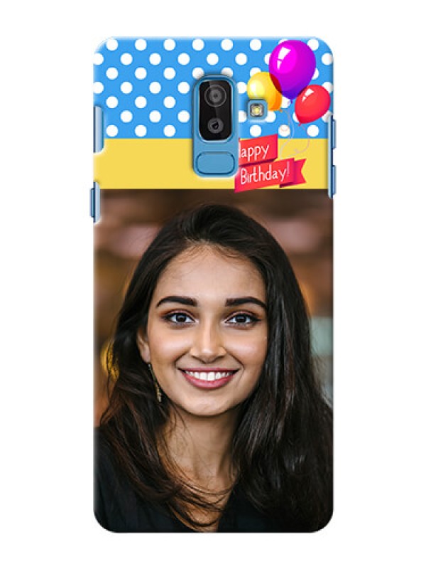 Custom Samsung Galaxy On8 (2018) Happy Birthday Mobile Back Cover Design