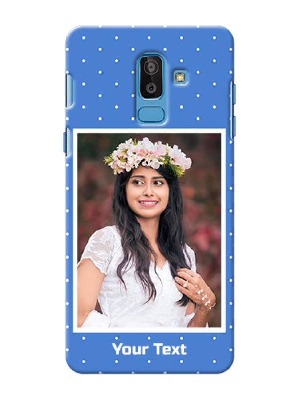 Custom Samsung Galaxy On8 (2018) 2 image holder polka dots Design