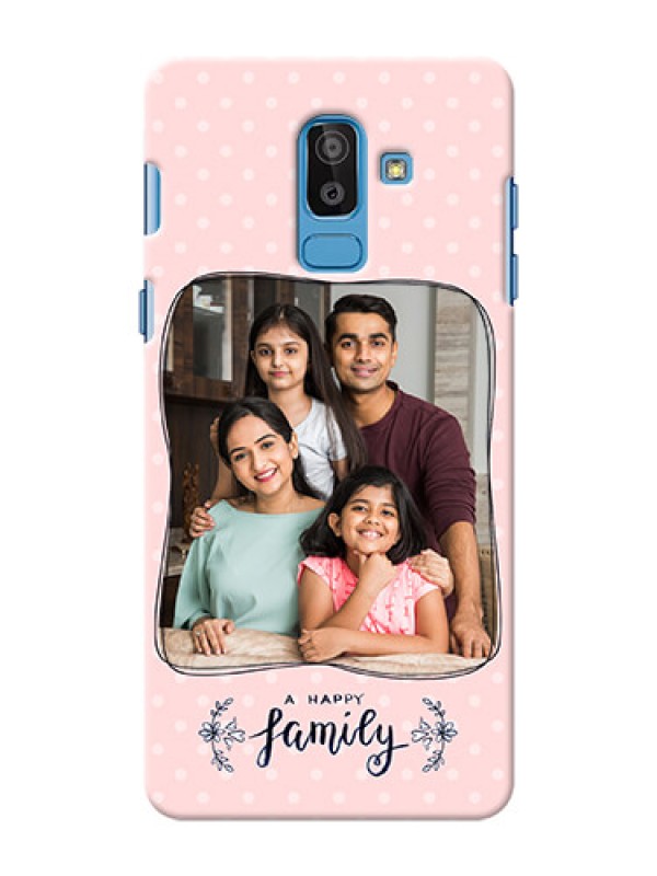 Custom Samsung Galaxy On8 (2018) A happy family with polka dots Design