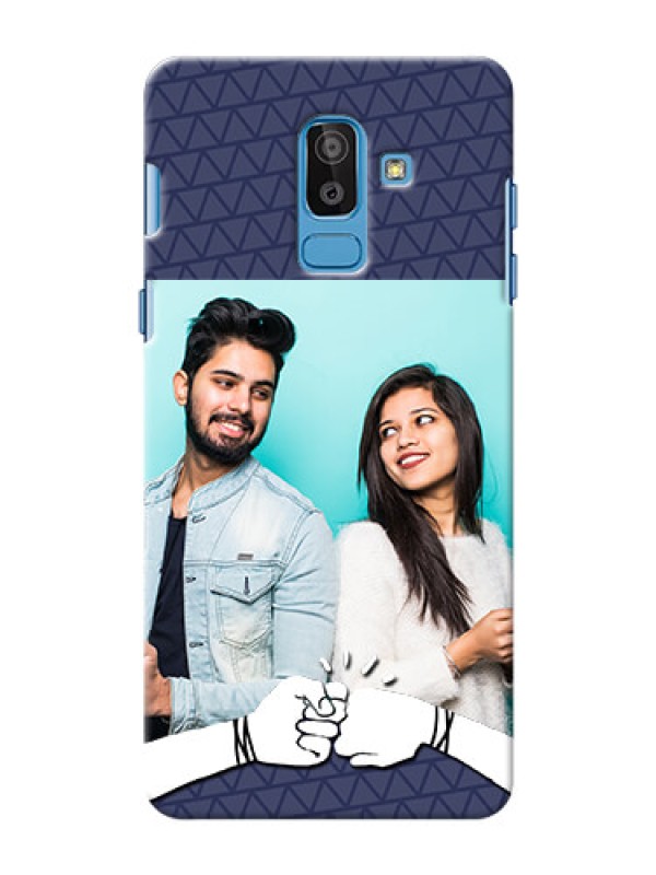 Custom Samsung Galaxy On8 (2018) best friends Design