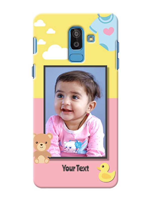 Custom Samsung Galaxy On8 (2018) kids frame with 2 colour with toys Design