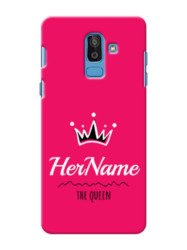Custom Galaxy On8 2018 Queen Phone Case with Name