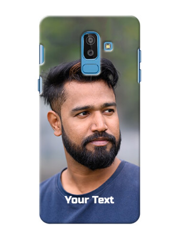 Custom Galaxy On8 2018 Mobile Cover: Photo with Text