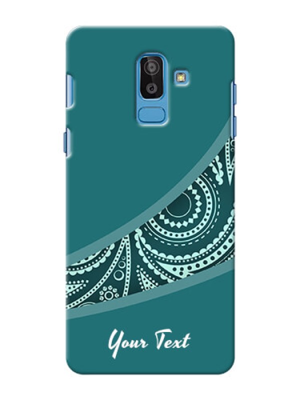 Custom Galaxy On8 2018 Custom Phone Covers: semi visible floral Design