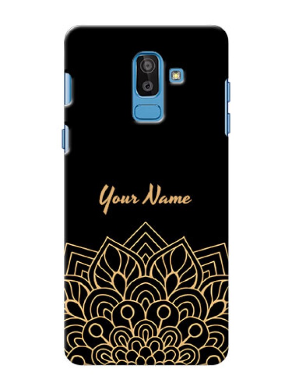 Custom Galaxy On8 2018 Back Covers: Golden mandala Design