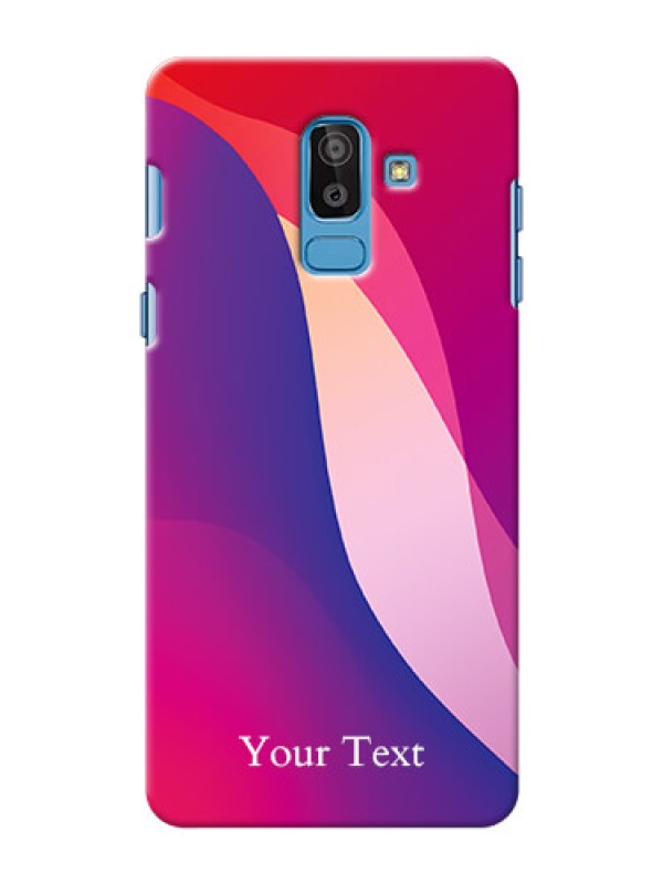 Custom Galaxy On8 2018 Mobile Back Covers: Digital abstract Overlap Design