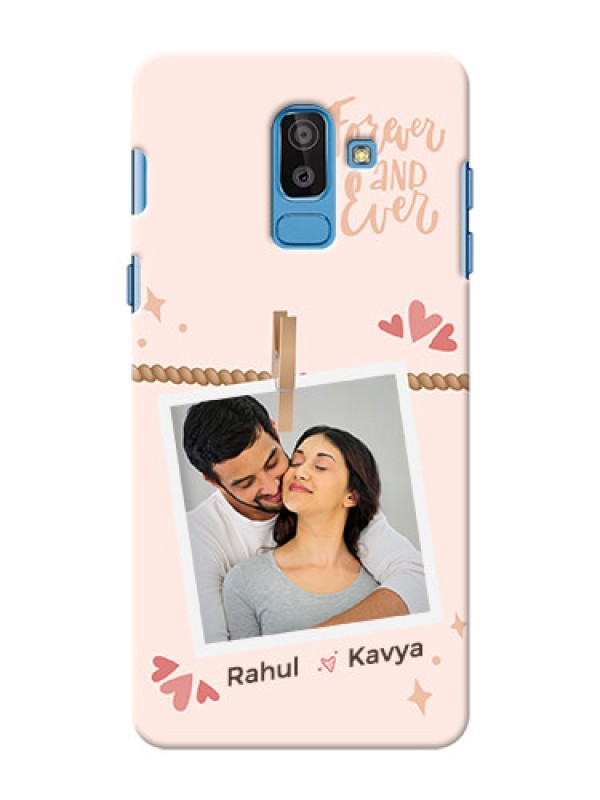 Custom Galaxy On8 2018 Phone Back Covers: Forever and ever love Design