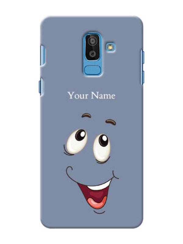 Custom Galaxy On8 2018 Phone Back Covers: Laughing Cartoon Face Design