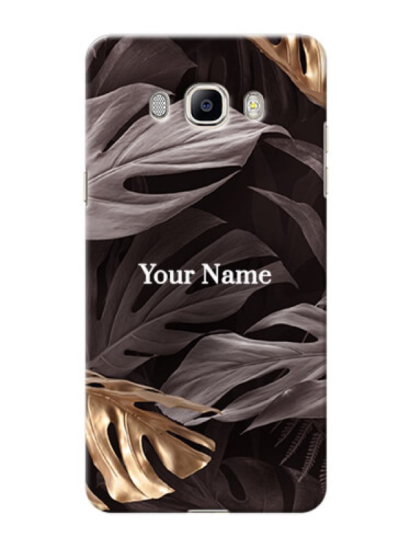 Custom Galaxy On8 Mobile Back Covers: Wild Leaves digital paint Design