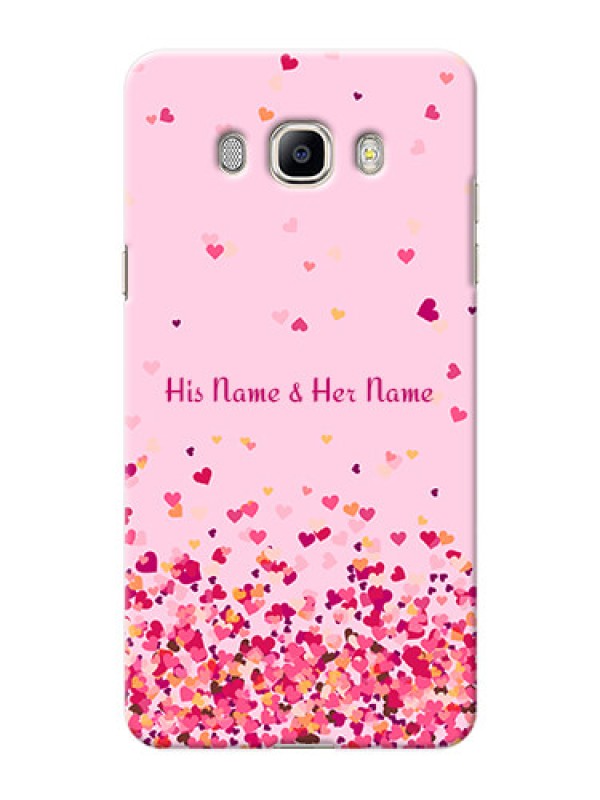 Custom Galaxy On8 Phone Back Covers: Floating Hearts Design