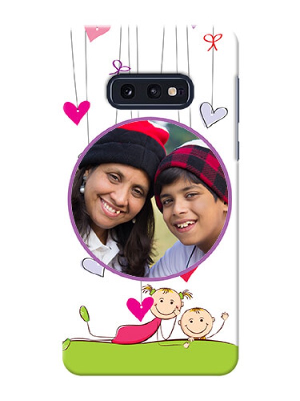 Custom Galaxy S10e Mobile Cases: Cute Kids Phone Case Design