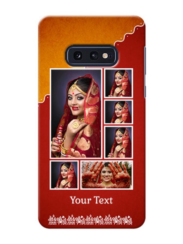 Custom Galaxy S10e customized phone cases: Wedding Pic Upload Design