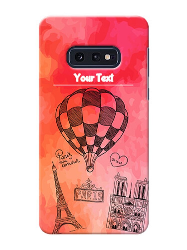 Custom Galaxy S10e Personalized Mobile Covers: Paris Theme Design