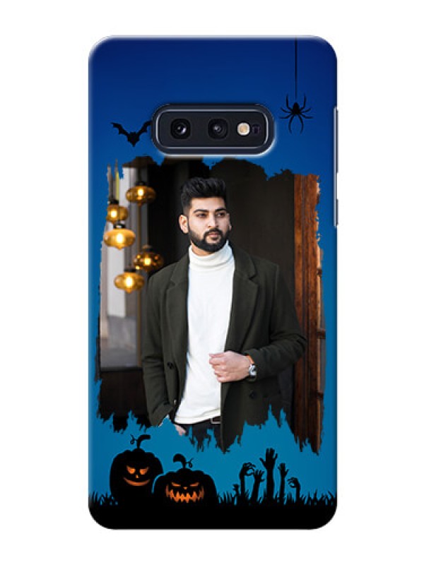 Custom Galaxy S10e mobile cases online with pro Halloween design 