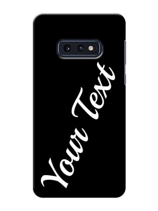 Custom Galaxy S10 E Custom Mobile Cover with Your Name