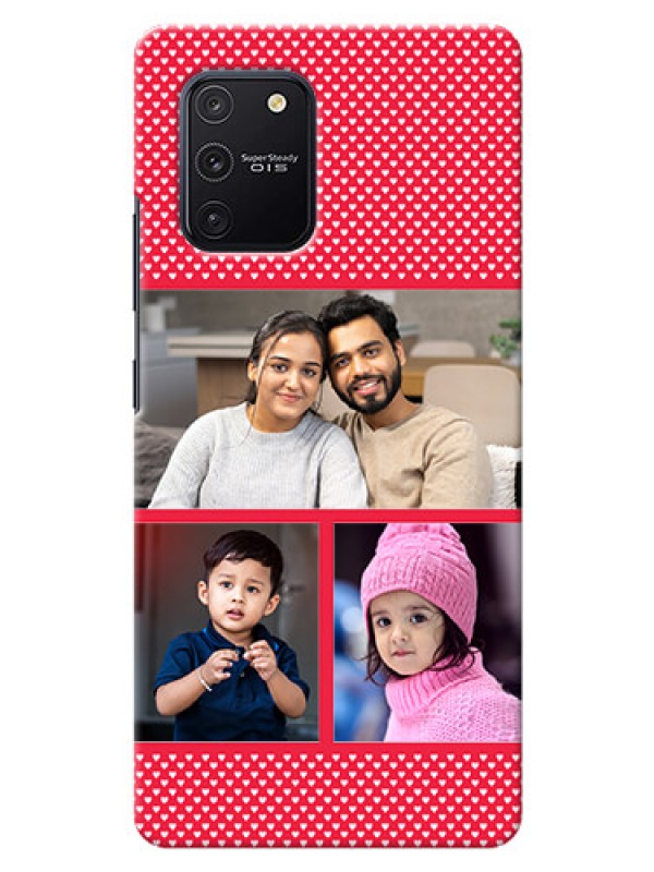 Custom Galaxy S10 Lite mobile back covers online: Bulk Pic Upload Design