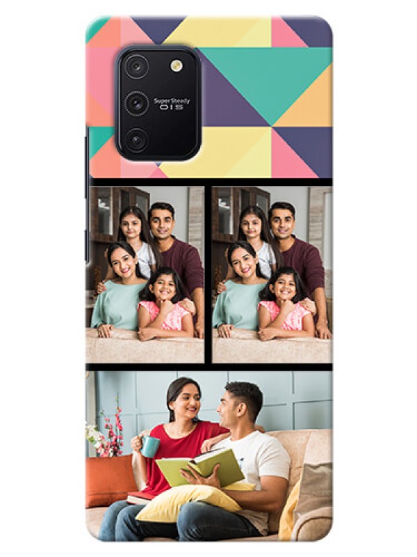 Custom Galaxy S10 Lite personalised phone covers: Bulk Pic Upload Design
