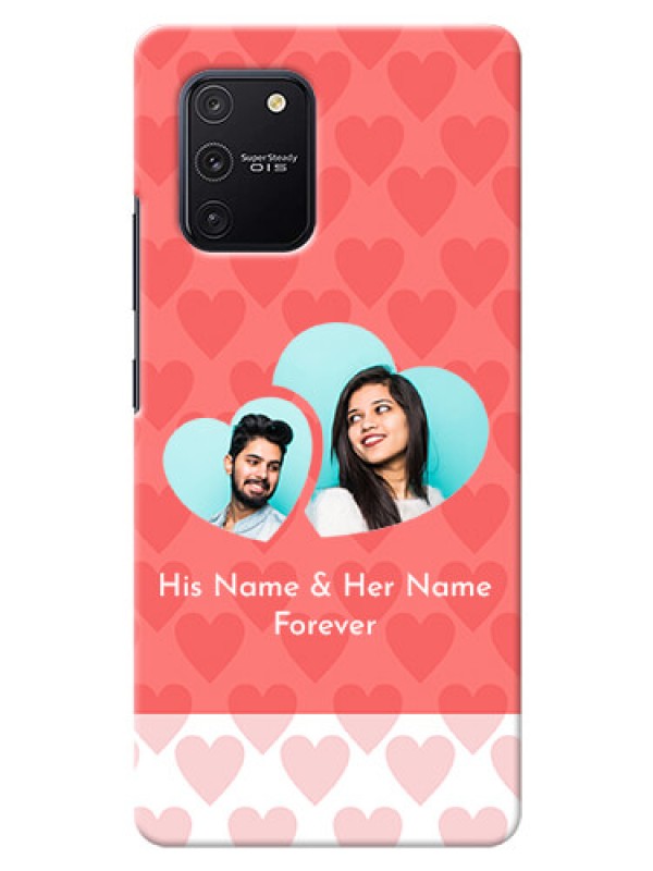 Custom Galaxy S10 Lite personalized phone covers: Couple Pic Upload Design