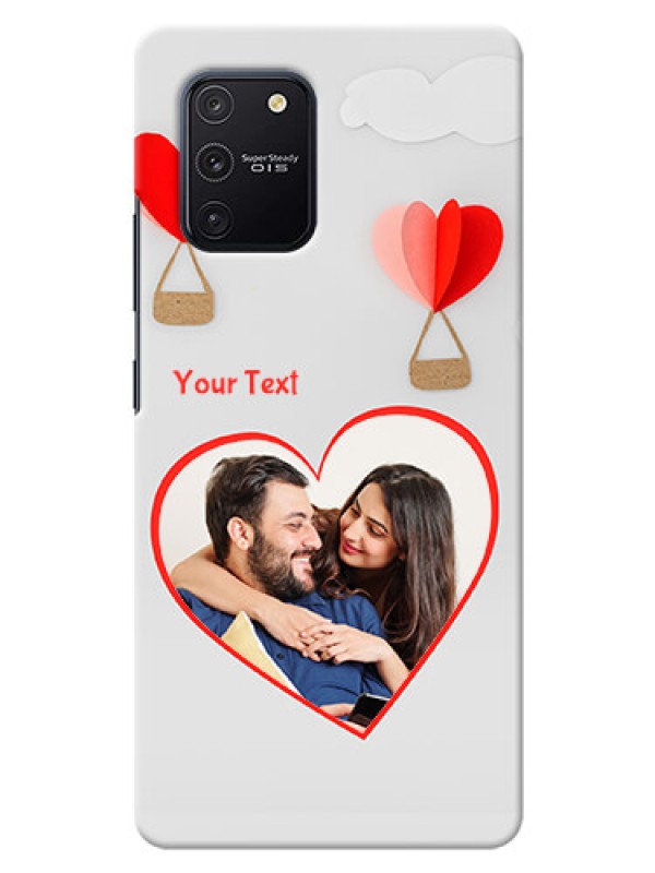 Custom Galaxy S10 Lite Phone Covers: Parachute Love Design