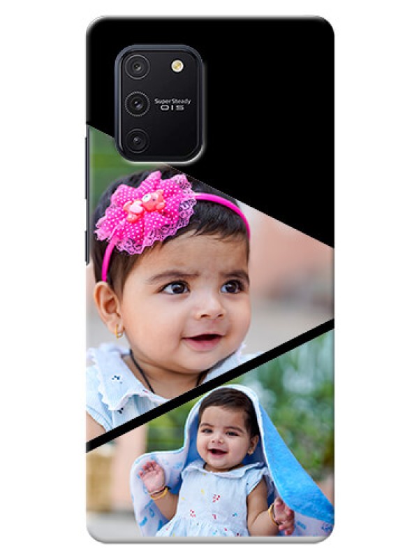 Custom Galaxy S10 Lite mobile back covers online: Semi Cut Design