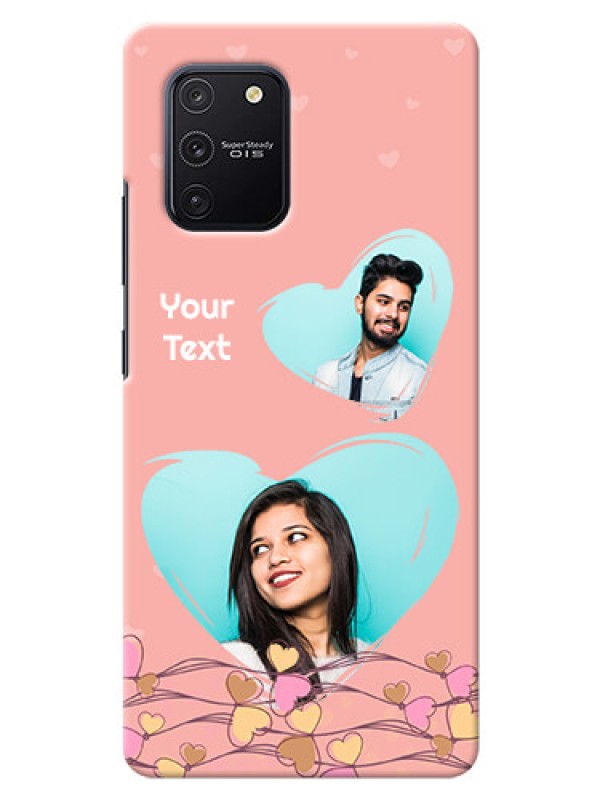 Custom Galaxy S10 Lite customized phone cases: Love Doodle Design