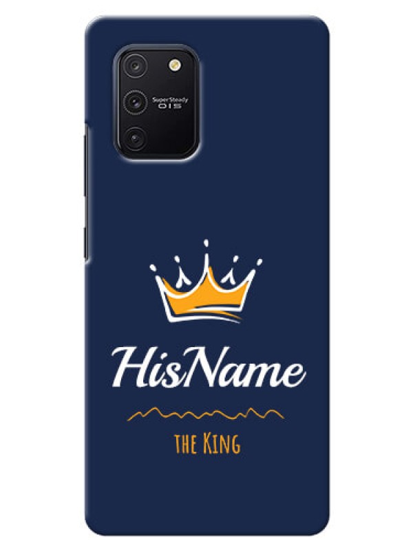 Custom Galaxy S10 Lite King Phone Case with Name