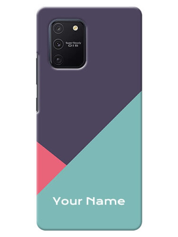 Custom Galaxy S10 Lite Custom Phone Cases: Tri  Color abstract Design