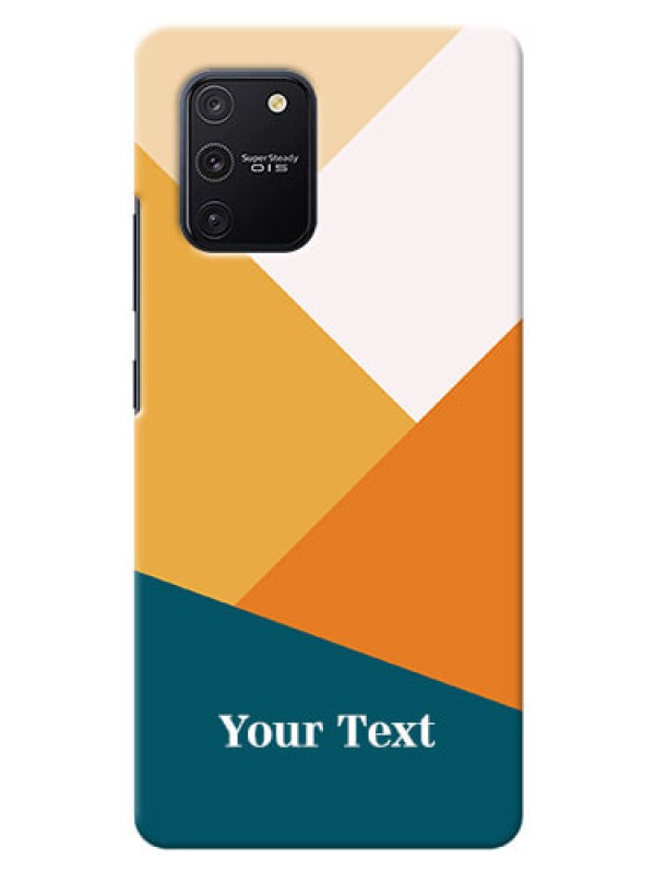 Custom Galaxy S10 Lite Custom Phone Cases: Stacked Multi-colour Design