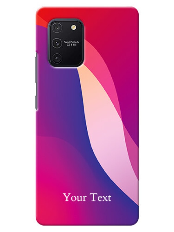 Custom Galaxy S10 Lite Mobile Back Covers: Digital abstract Overlap Design
