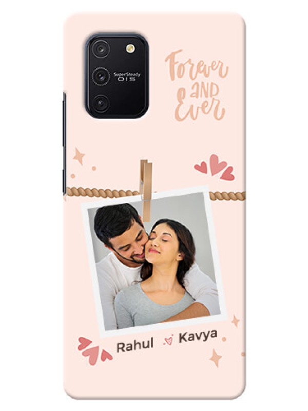 Custom Galaxy S10 Lite Phone Back Covers: Forever and ever love Design