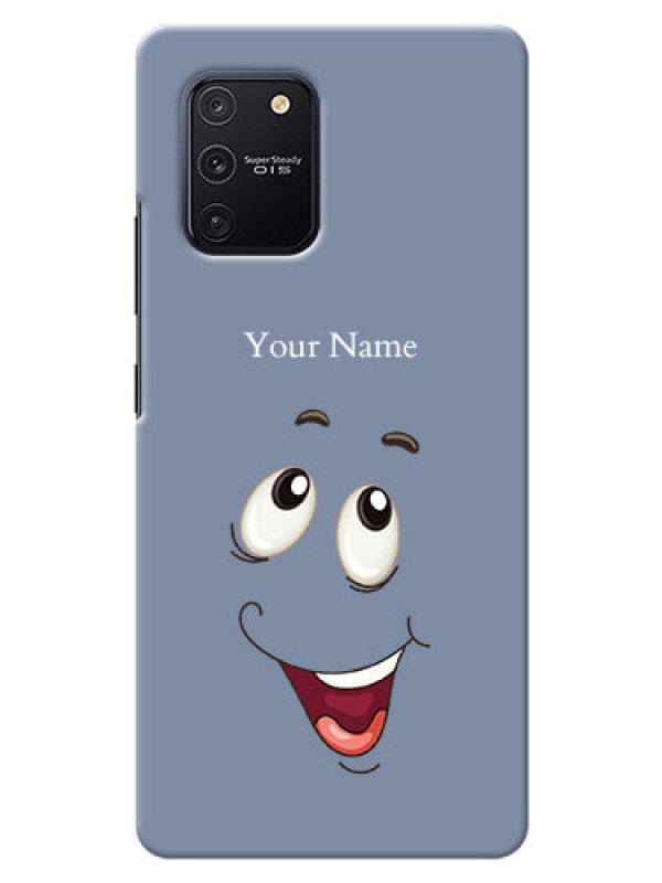 Custom Galaxy S10 Lite Phone Back Covers: Laughing Cartoon Face Design