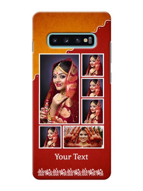 Custom Samsung Galaxy S10 Plus customized phone cases: Wedding Pic Upload Design