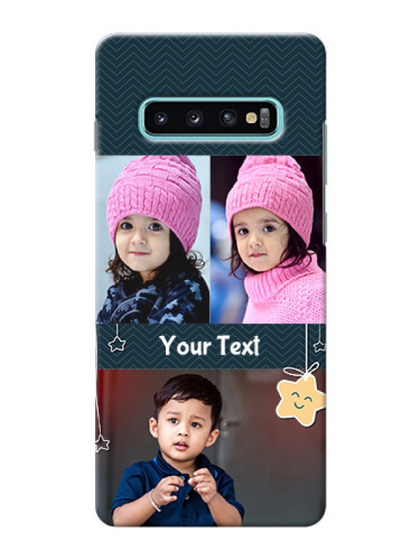 Custom Samsung Galaxy S10 Plus Mobile Back Covers Online: Hanging Stars Design