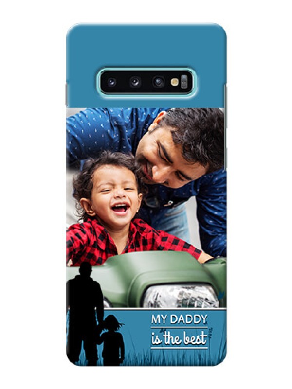 Custom Samsung Galaxy S10 Plus Personalized Mobile Covers: best dad design 