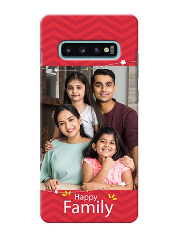 Custom Samsung Galaxy S10 Plus customized phone cases: Happy Family Design