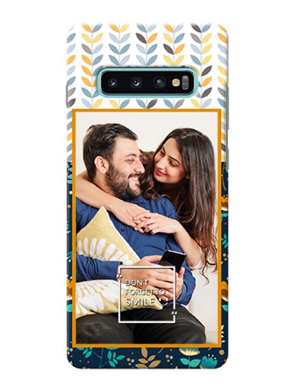 Custom Samsung Galaxy S10 Plus personalised phone covers: Pattern Design