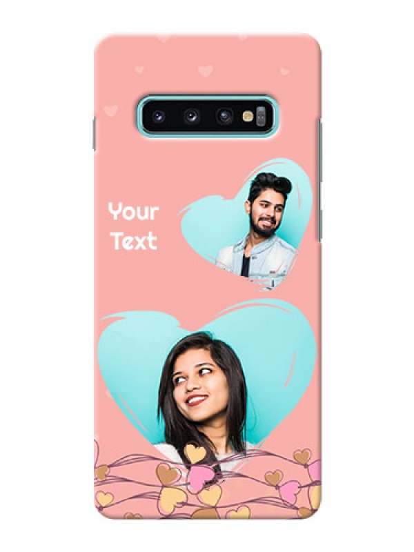 Custom Samsung Galaxy S10 Plus customized phone cases: Love Doodle Design