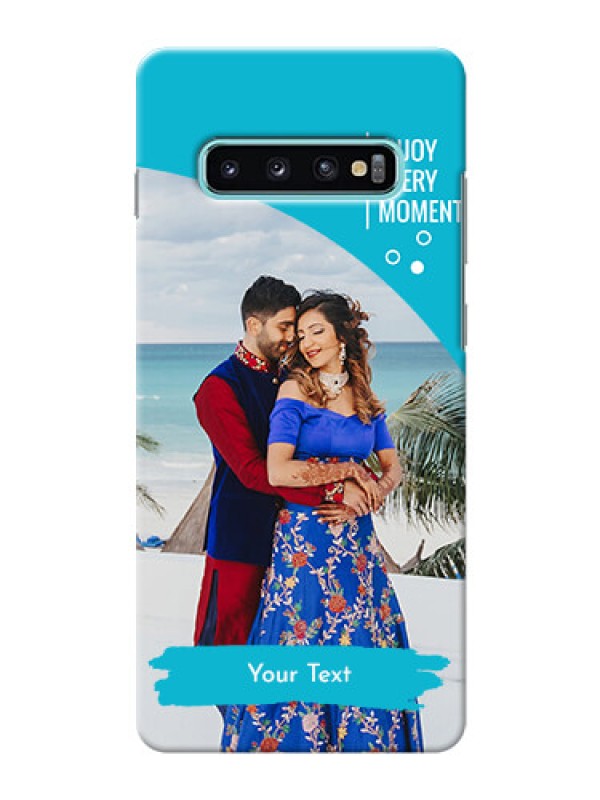 Custom Samsung Galaxy S10 Plus Personalized Phone Covers: Happy Moment Design