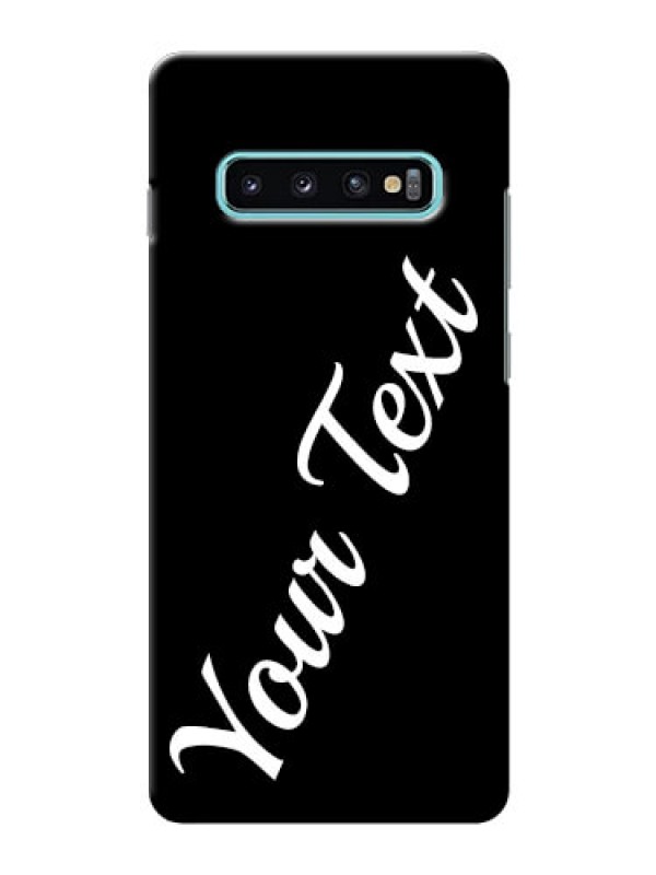 Custom Galaxy S10 Plus Custom Mobile Cover with Your Name