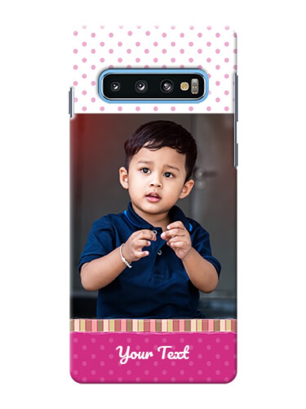 Custom Samsung Galaxy S10 custom mobile cases: Cute Girls Cover Design
