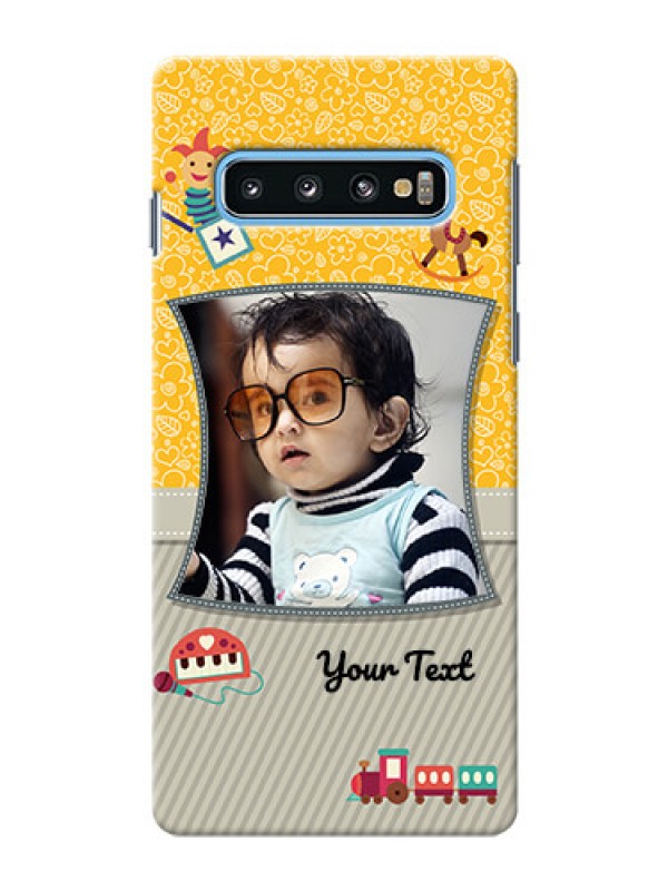 Custom Samsung Galaxy S10 Mobile Cases Online: Baby Picture Upload Design