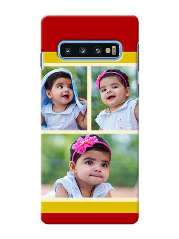 Custom Samsung Galaxy S10 mobile phone cases: Multiple Pic Upload Design