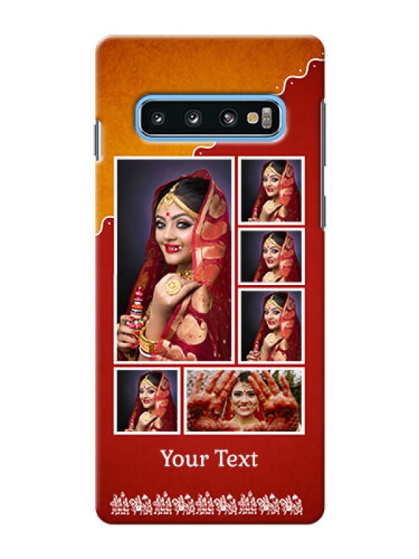 Custom Samsung Galaxy S10 customized phone cases: Wedding Pic Upload Design