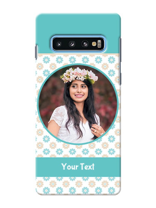 Custom Samsung Galaxy S10 Custom Mobile Back Covers: Beautiful Flowers Design