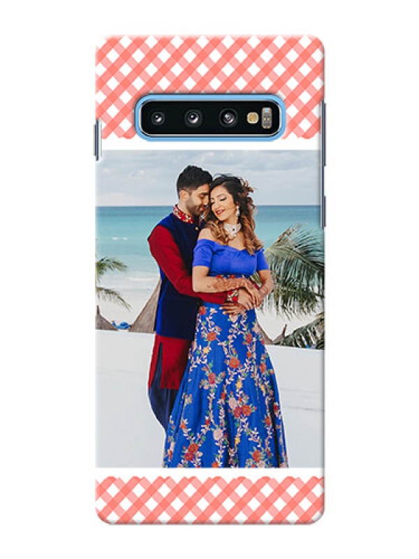 Custom Samsung Galaxy S10 custom mobile cases: Pink Pattern Design