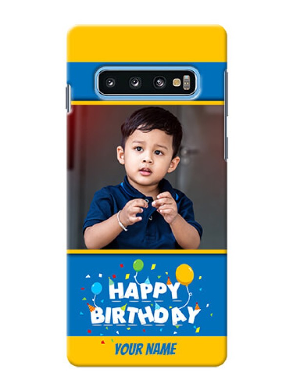 Custom Samsung Galaxy S10 Mobile Back Covers Online: Birthday Wishes Design