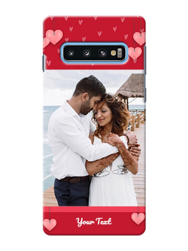 Custom Samsung Galaxy S10 Mobile Back Covers: Valentines Day Design