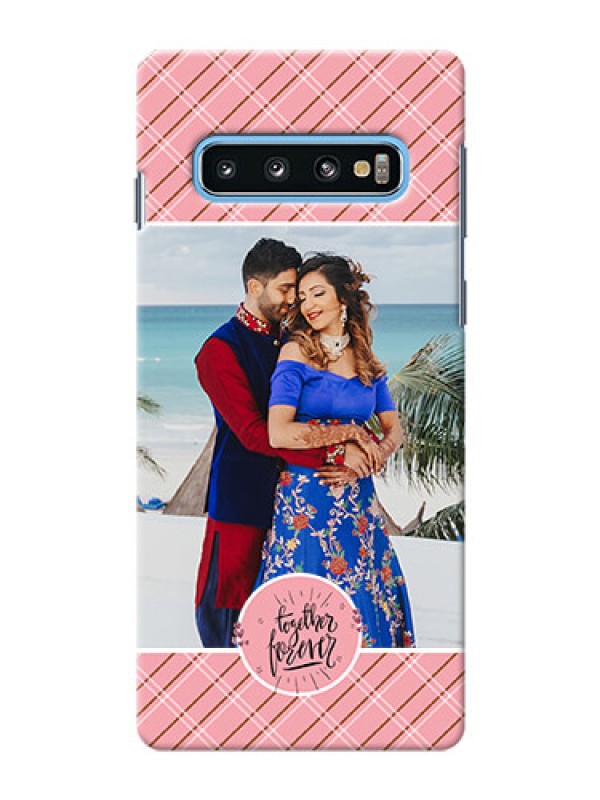 Custom Samsung Galaxy S10 Mobile Covers Online: Together Forever Design