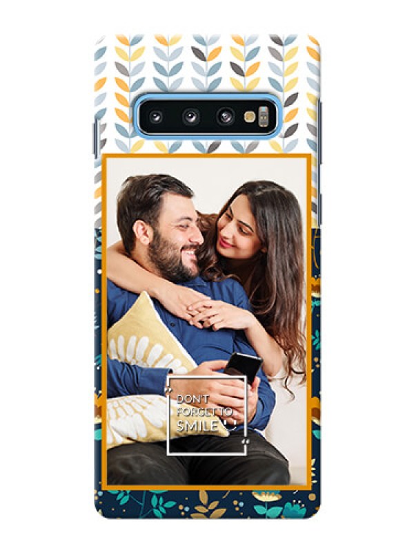 Custom Samsung Galaxy S10 personalised phone covers: Pattern Design