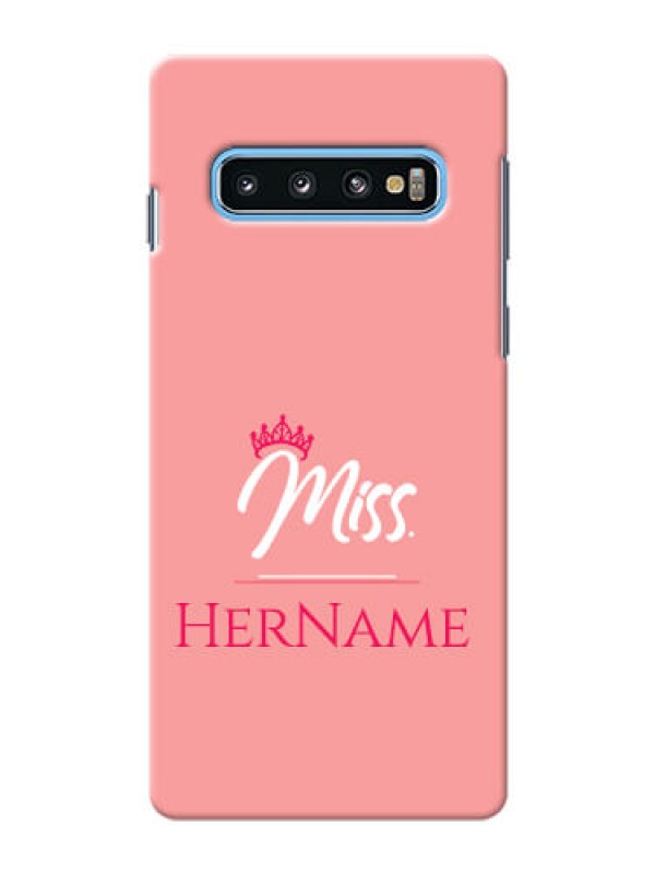 Custom Galaxy S10 Custom Phone Case Mrs with Name